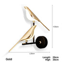 Axyaa LED Magpie Wall Lamp, Touch Switch, Rotatable, Modern Art Home Decor