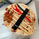 Axyaa Cute Pancake Pen Case Bag: Creative Portable Home Office Storage, School Gift