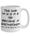 Axyaa Godmother Proposal Mug: The One Where You Become A Godmother