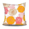 Axyaa Tropical Plant Parrot Decorative Pillow Cover - Flowers Sofa Cushion Case