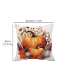 Axyaa Pumpkin Thanksgiving Throw Pillow Covers 45X45CM