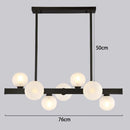 Axyaa LED Pendant Light Chandelier for Modern Living Room and Dining Room