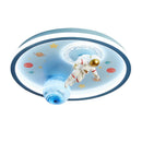 Axyaa Astronaut LED Ceiling Lamp for Kids Room Chandeliers