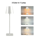 Axyaa LED Touch Sensor Table Lamp Rechargeable Night Light - 3 Colors