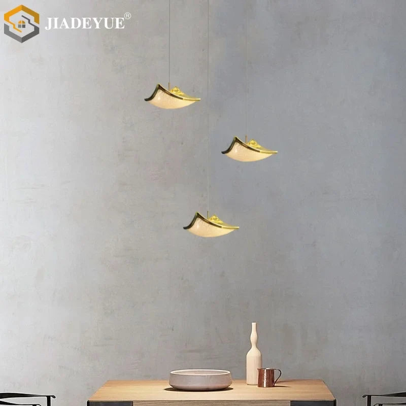 Axyaa Nordic LED Crystal Sand Chandelier for Staircase, Living Room, and Bedroom