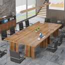 Axyaa 63" Executive Desk: Vintage Wood Home Office Computer Writing Table