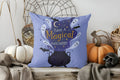 Axyaa Magic Element Pattern Halloween Theme Cushion Cover for Sofa Bedroom Car
