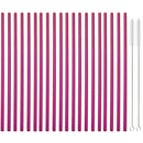 Axyaa Stainless Steel Reusable Straw Set - 20pcs High Quality Metal Straws