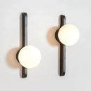 Axyaa Wabi sabi Style LED Glass Wall Light for Luxury Home Decor