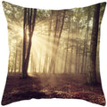 Axyaa Natural Scenery Flowers Cushion Cover Pillowcase Decor for Home Sofa