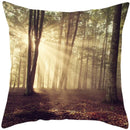 Axyaa Natural Scenery Flowers Cushion Cover Pillowcase Decor for Home Sofa