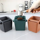 Axyaa Coffee Knock Box Container with Brush - Barista Quality Waste Recycling Bin