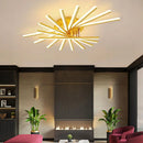 Axya Modern LED Ceiling Chandelier for Home Living Spaces