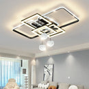 Modern Lustre Pendant Lamp for Home Decor by Axyaa - LED Ceiling Light for Bedroom, Kitchen, and Living Room