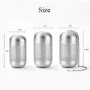 Axyaa Stainless Steel Tea Infuser Chain Strainer Seasoning Ball Kitchen Filter
