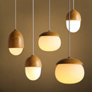 Nordic Wooden Pendant Light – Axya Chandelier for Home Decor