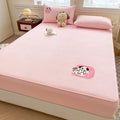 Axyaa Cute Pet Series Single-Piece Mattress - Cartoon Wind Towel Embroidered Padded