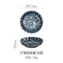 Axyaa Ceramic Flower Sauce Dish Set for Sushi & Molecular Cuisine