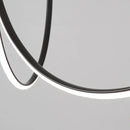 Axyaa Nordic Copper Chandelier Pendant Lights for Minimalist Living Room Decor