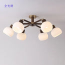 Axyaa Glass Pendant Light: Modern Nordic Style for Living Room, Bedroom, or Dining Area