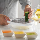 Axyaa 3-in-1 Vegetable Chopper Slicer Cheese Grater Fruit Cutter Kitchen Accessories