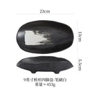 Axyaa Special-shaped Plate Set for Sushi, Sashimi, Sea Urchin, Hot Pot, BBQ