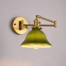 Axyaa Adjustable Arm LED Wall Sconce - Eco-Friendly Modern Minimalist Reading Light for Home & Office