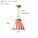 Axyaa Vintage Circus Glass Pendant Light