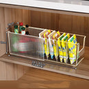 Axyaa Spice Organizer Dividers Tea Snack Clear Storage Bins Display Containers
