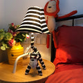 Axyaa Magic Striped Cat Floor Lamp: Dimmable Night Light with Bendable Legs