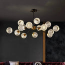 Axyaa Nordic Living Room Chandelier for Indoor Lighting