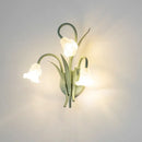 Axyaa Vintage Green Wall Lamp Modern Restaurant Study Bedroom Bedside G4 Lighting