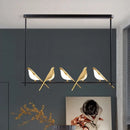 Axyaa Magpie Bird Chandelier Modren Style Pendant Light - Children's Room Decor