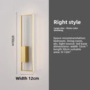 Axyaa Nordic Strip Wall Lamp: Stylish LED Lighting for Home Bedroom Decor