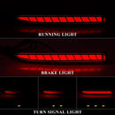 Axyaa LED Rear Bumper Lights for Toyota Corolla Altis 2019-2022 - Dynamic Turn Signal