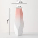 Nordic Pink Plastic Vase by Axyaa - Modern Home Decor & Floral Storage