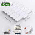Axyaa 3D Peel and Stick Wall Tiles, 11.81X11.81In, Splashback Stickers for Kitchen, Bathroom