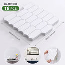 Axyaa 3D Peel and Stick Wall Tiles, 11.81X11.81In, Splashback Stickers for Kitchen, Bathroom