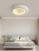 Axyaa Modern Moon Ceiling Lamp Cream Style for Bedroom Living Room Cute Ceiling Light