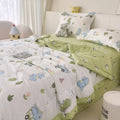 Axyaa Super Soft Cloud Cotton Summer Quilt 4-Piece Set
