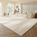 Axyaa Cream Style Luxury Carpet: Bedroom & Living Room High End Non Slip Rug