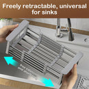 Axyaa Kitchen Sink Drain Basket: Multifunctional Storage & Washing Rack for Fruits/Vegetables