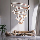 Axyaa LED Pendant Light Chandeliers for Modern Home Decor and Indoor Lighting