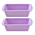 Axyaa Silicone Rectangular Toast Baking Mold Set - Easy Release Oven Tray