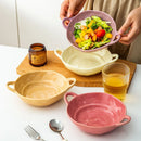 Axyaa Ceramic Bowl Set for Soup, Salad, Yogurt - High Value Tableware Plate