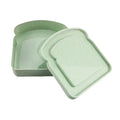 Axyaa Toast Bento Box: Reusable Sandwich Bread Storage for Office, School, Picnics