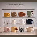 Axyaa Clear Acrylic Cup Display Organizer Kitchen Storage Stand