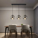 Axyaa Nordic LED Glass Pendent Lamp Modern Minimalist Restaurant Bar Exhibition