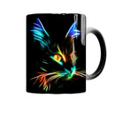 Axyaa Magic Cat Color Changing Coffee Mug 11oz Ceramic Tea Cup Gift