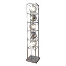 Axyaa Modern Chrome LED Floor Lamp for Elegant Home Decor